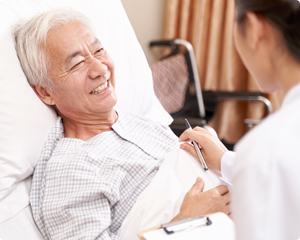 自宅での医療処置が必要な方
